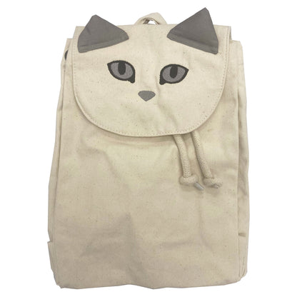 Cat Organic Cotton Rucksack