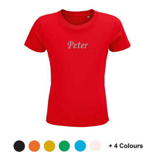 Personalised Kids Organic Cotton Top