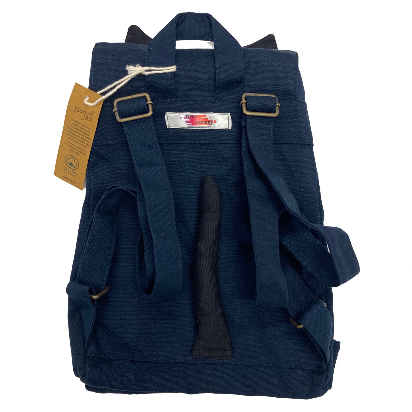 Cat Organic Cotton Rucksack
