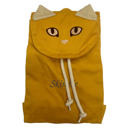 Cat Organic Cotton Rucksack