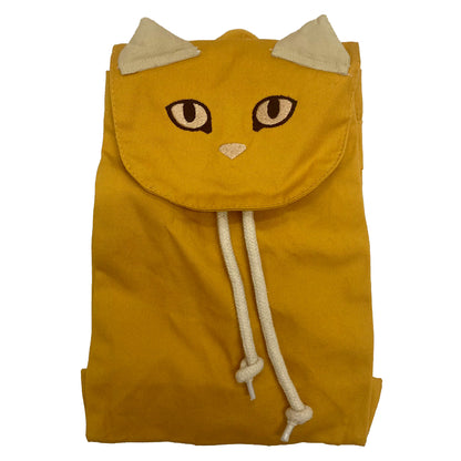 Cat Organic Cotton Rucksack