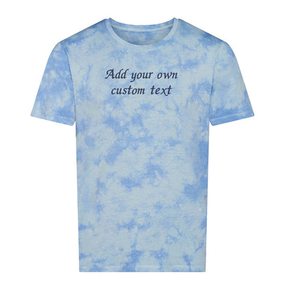 Personalised Unisex Tie-dye Top