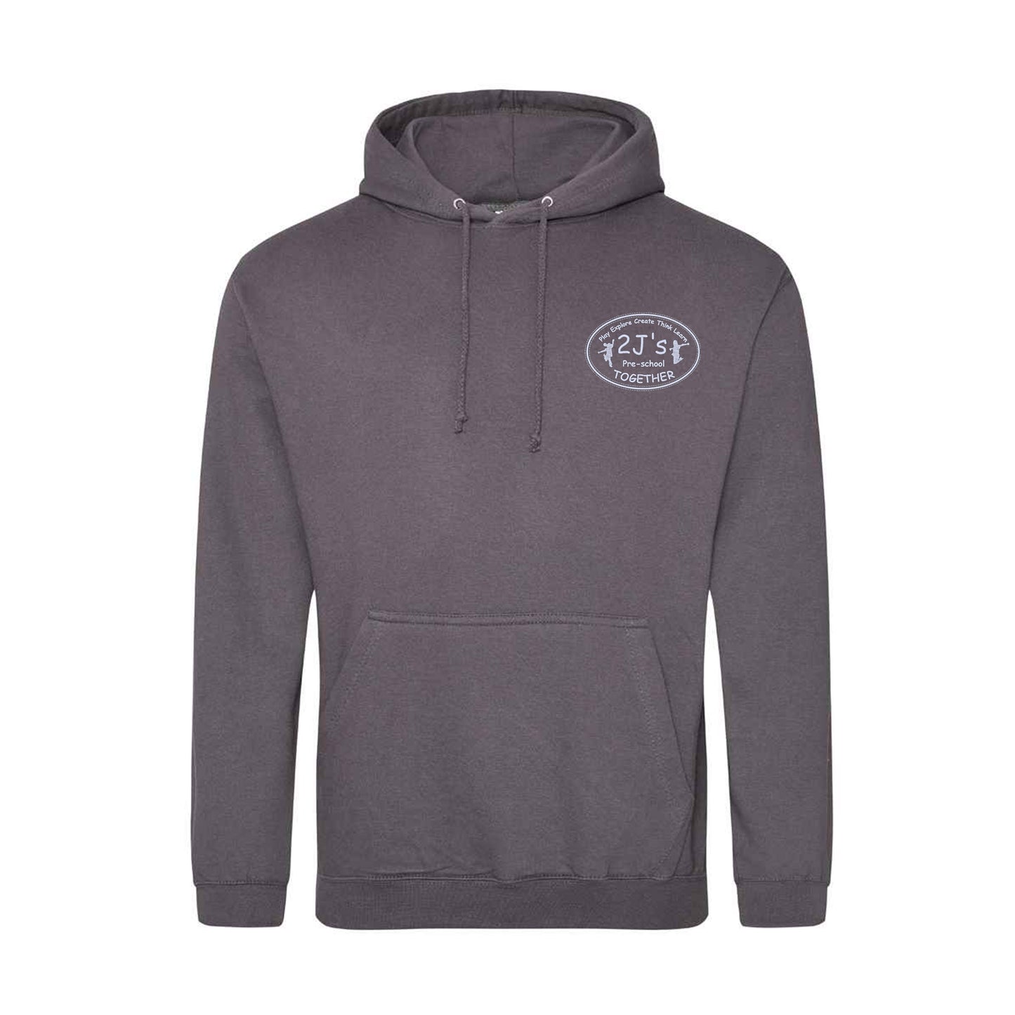 steel grey hoodie