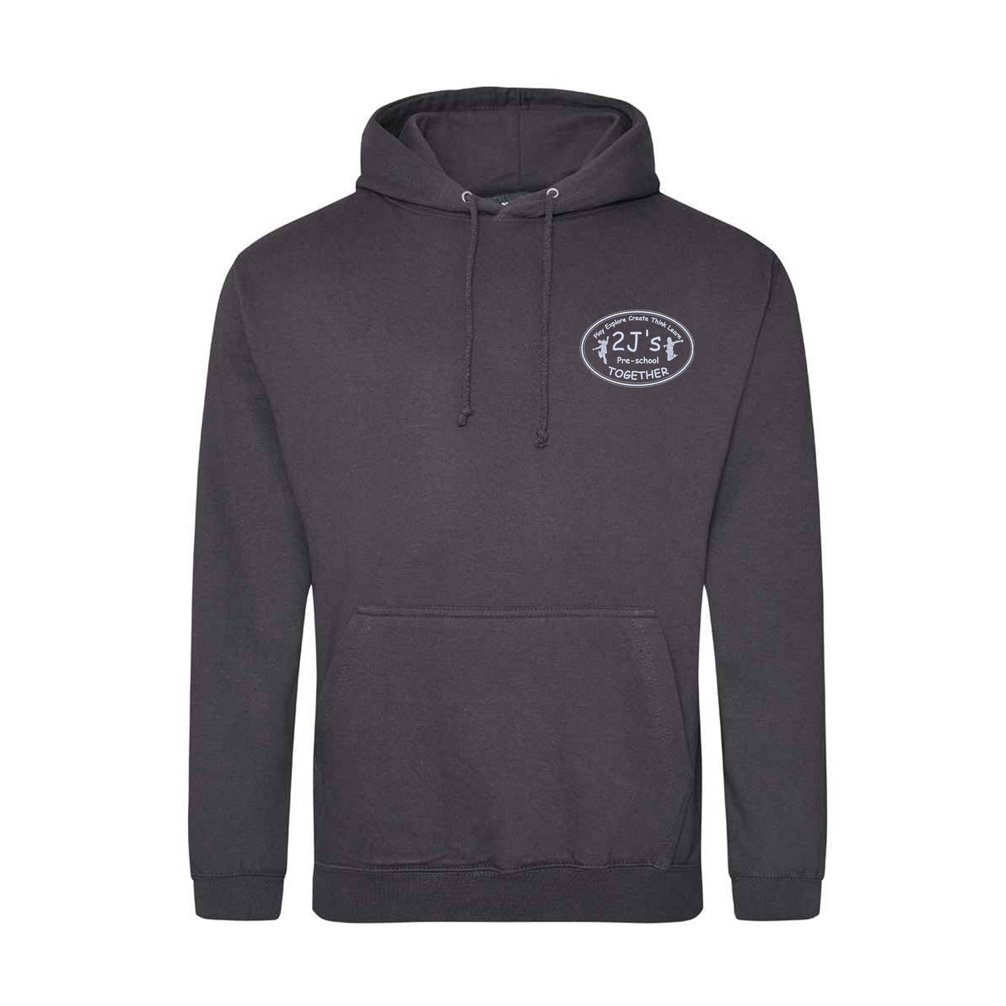 dark grey hoodie