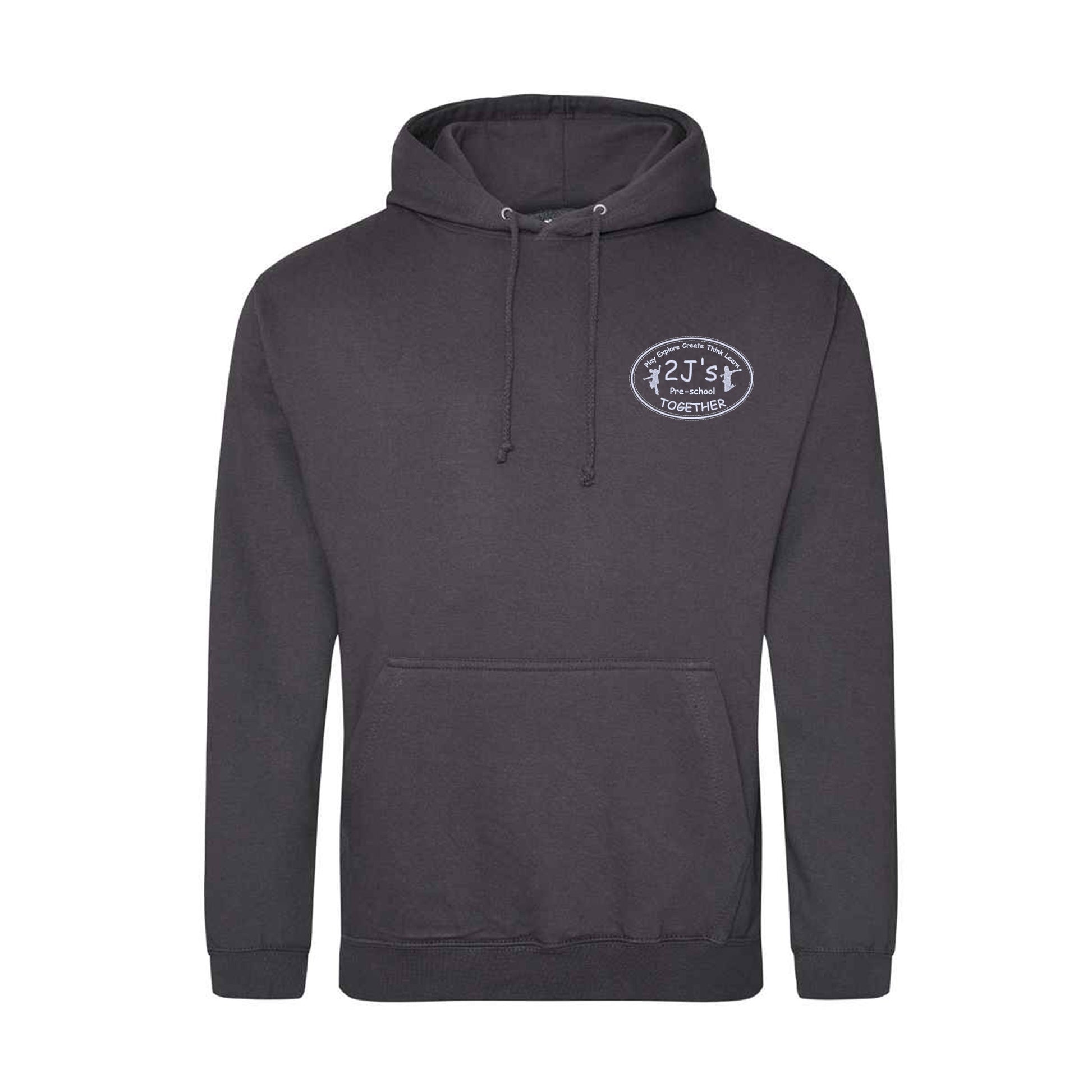 dark grey hoodie