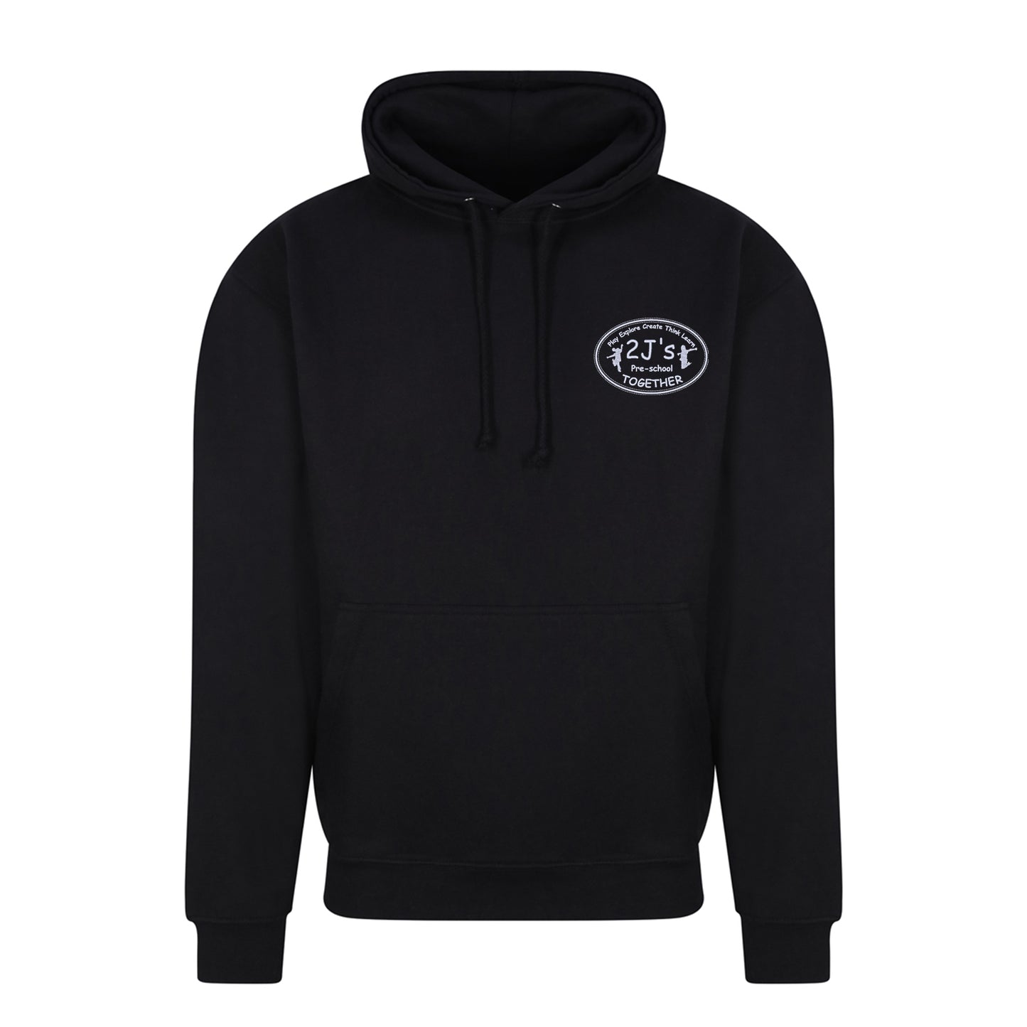 deep black hoodie