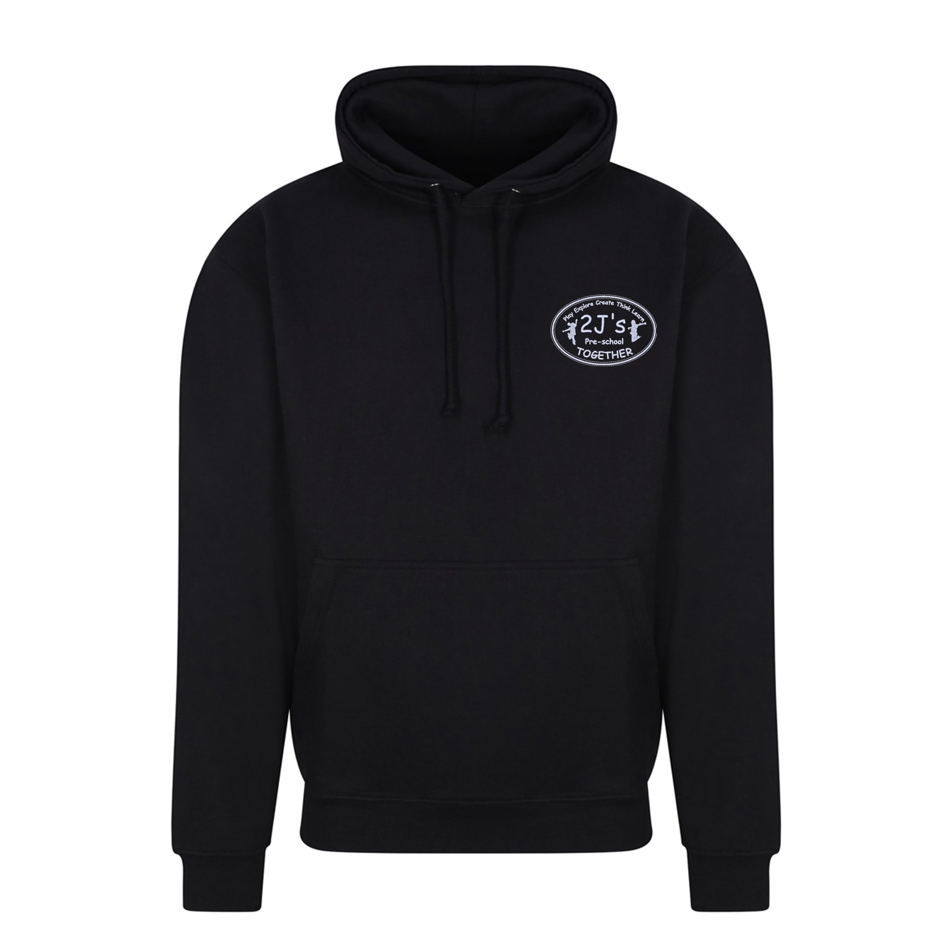 deep black hoodie