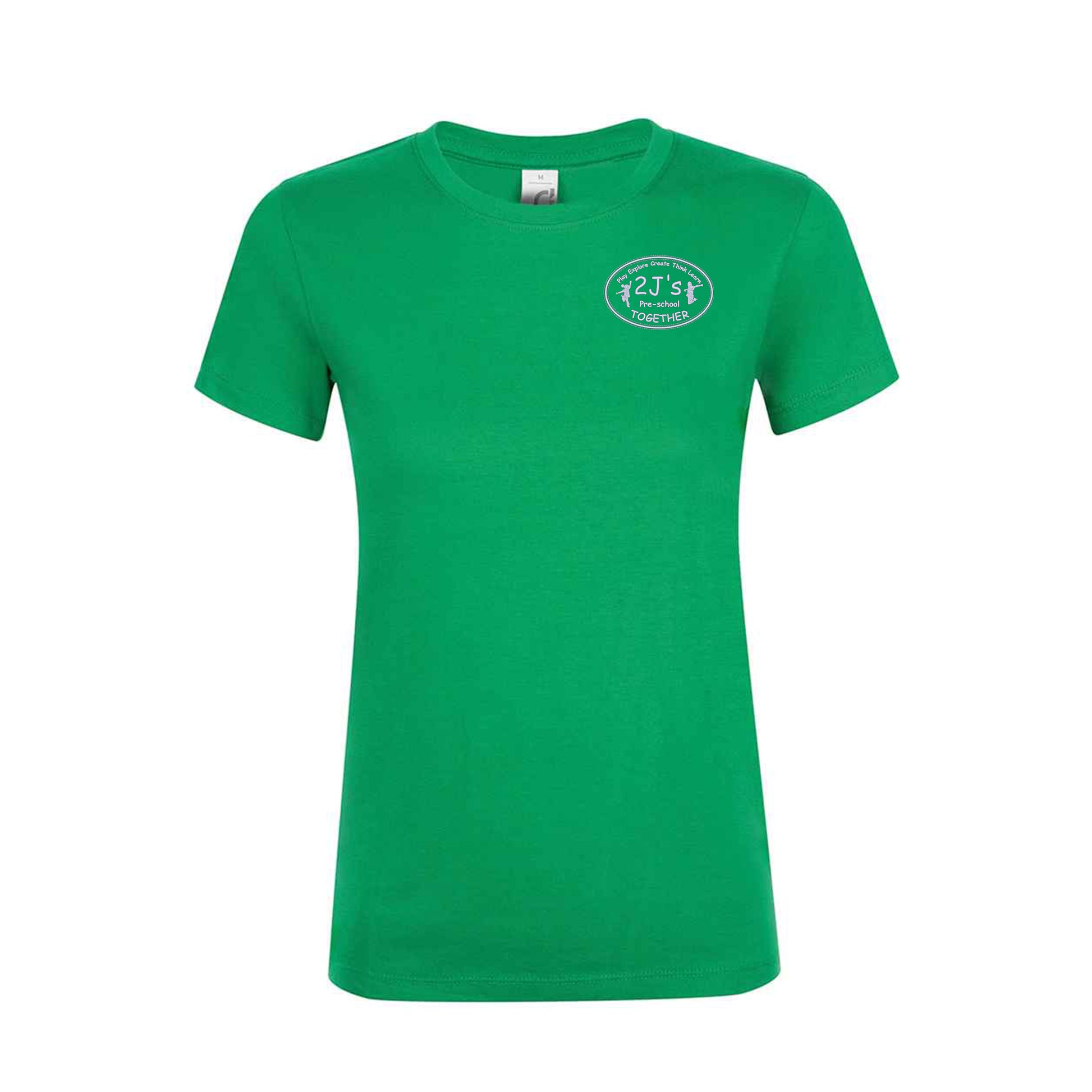 kelly green top