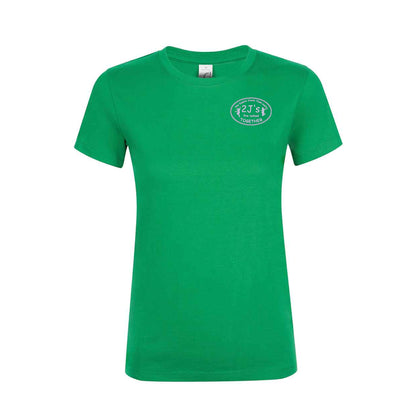 kelly green top