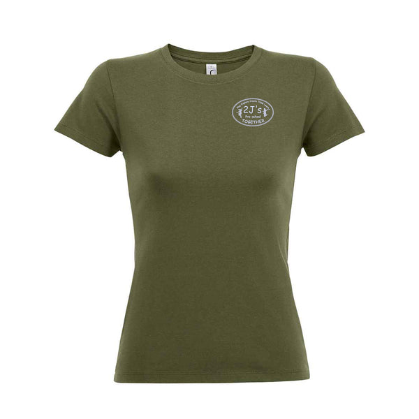 army green top