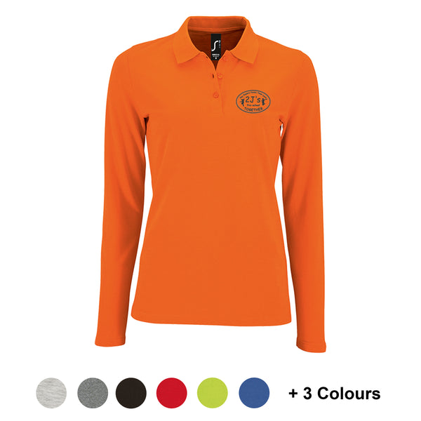 Home image long sleeve polo