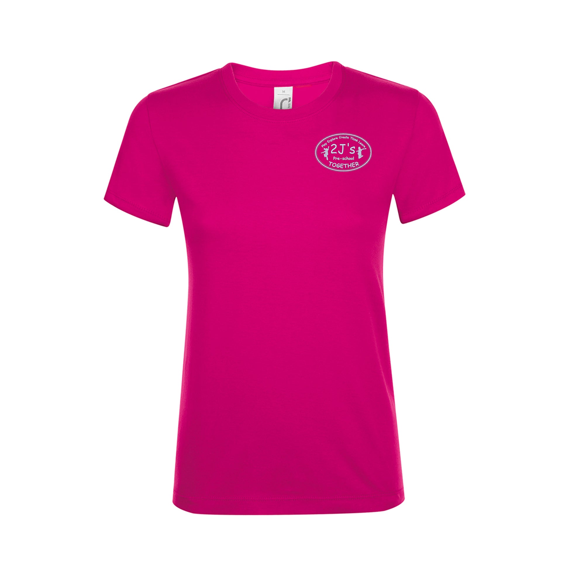 Bright pink top
