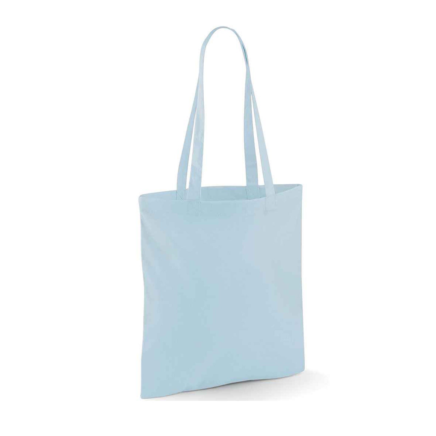 pastel blue tote