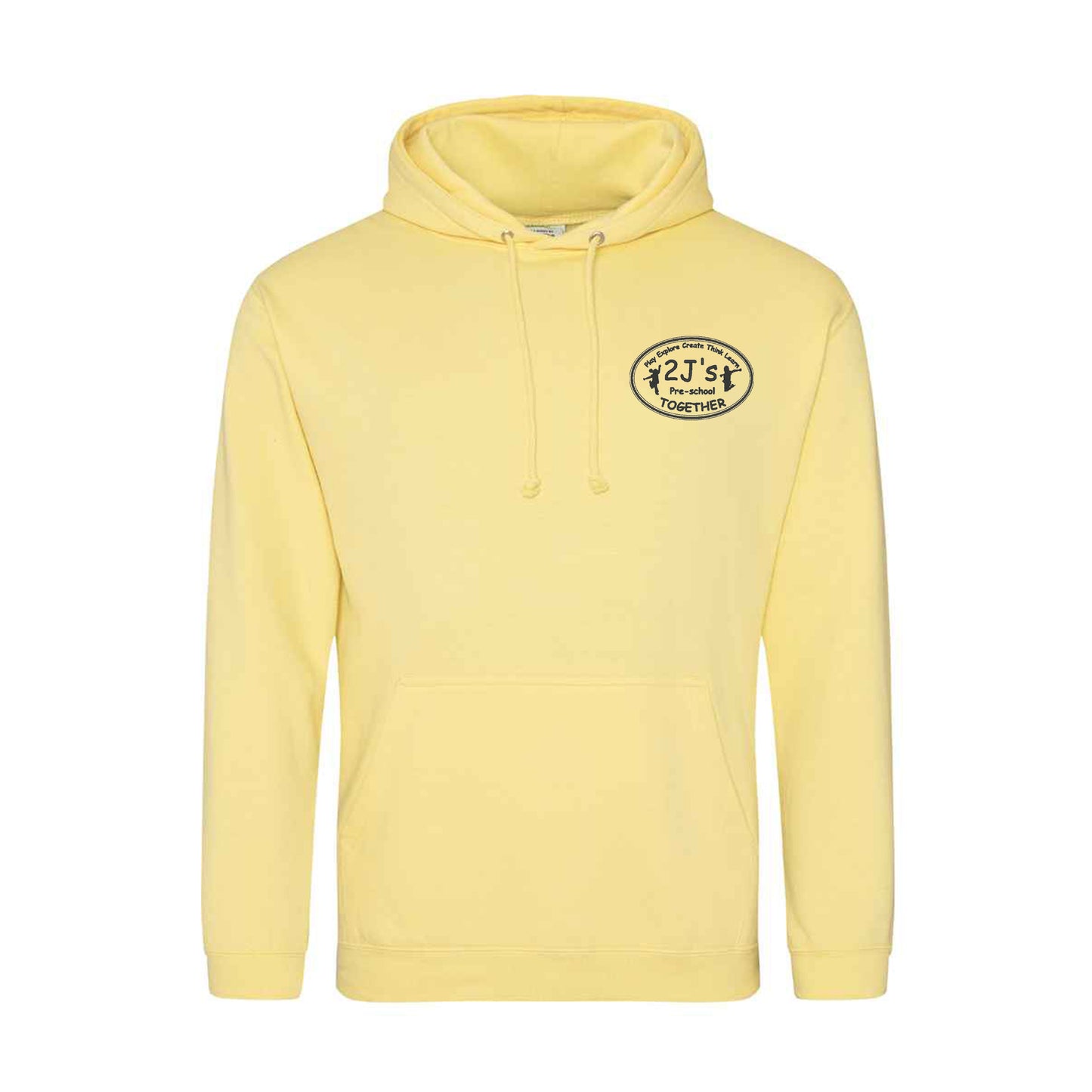 pastel yellow hoodie
