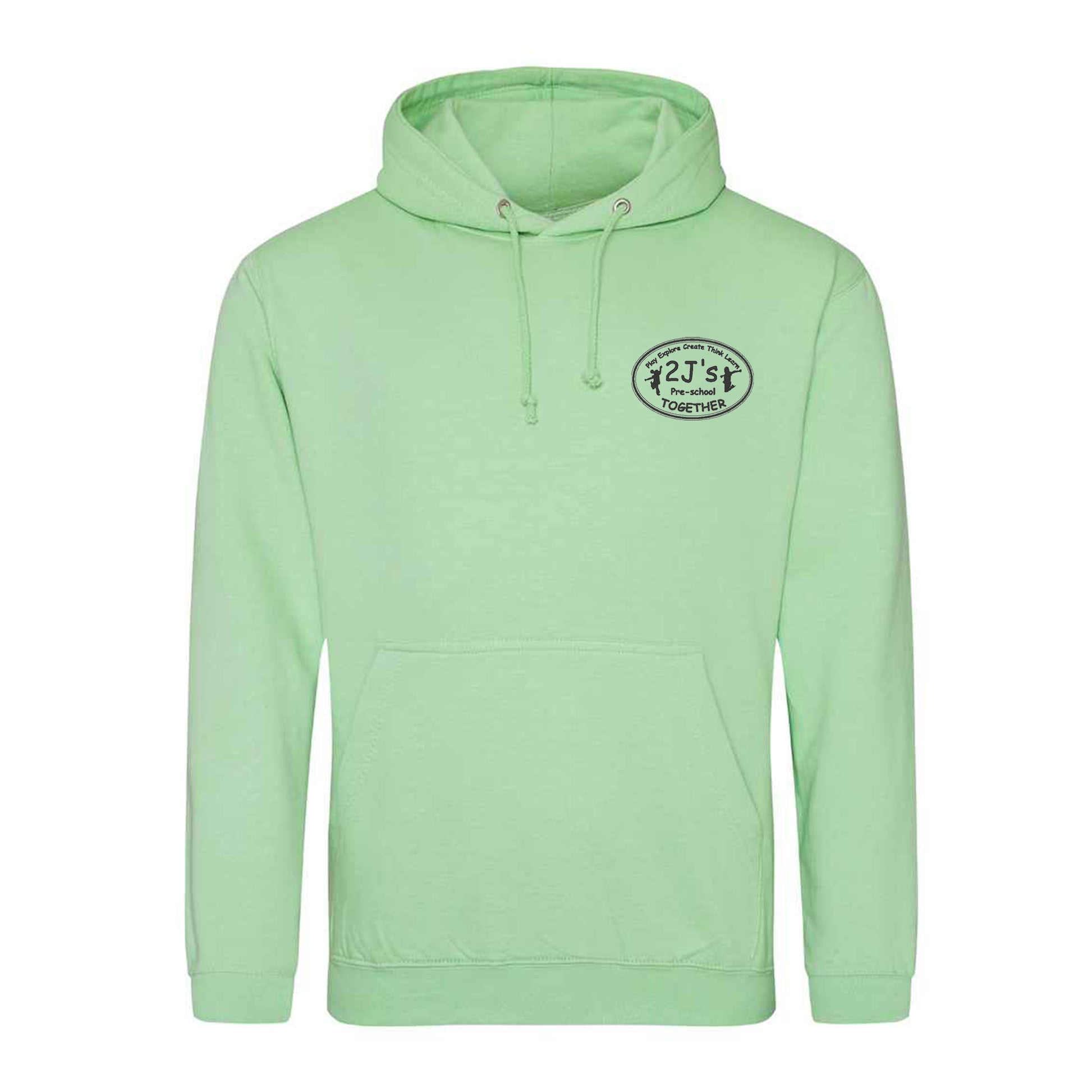 apple green hoodie