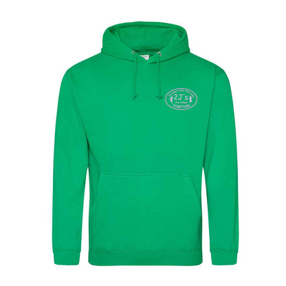 kelly green hoodie