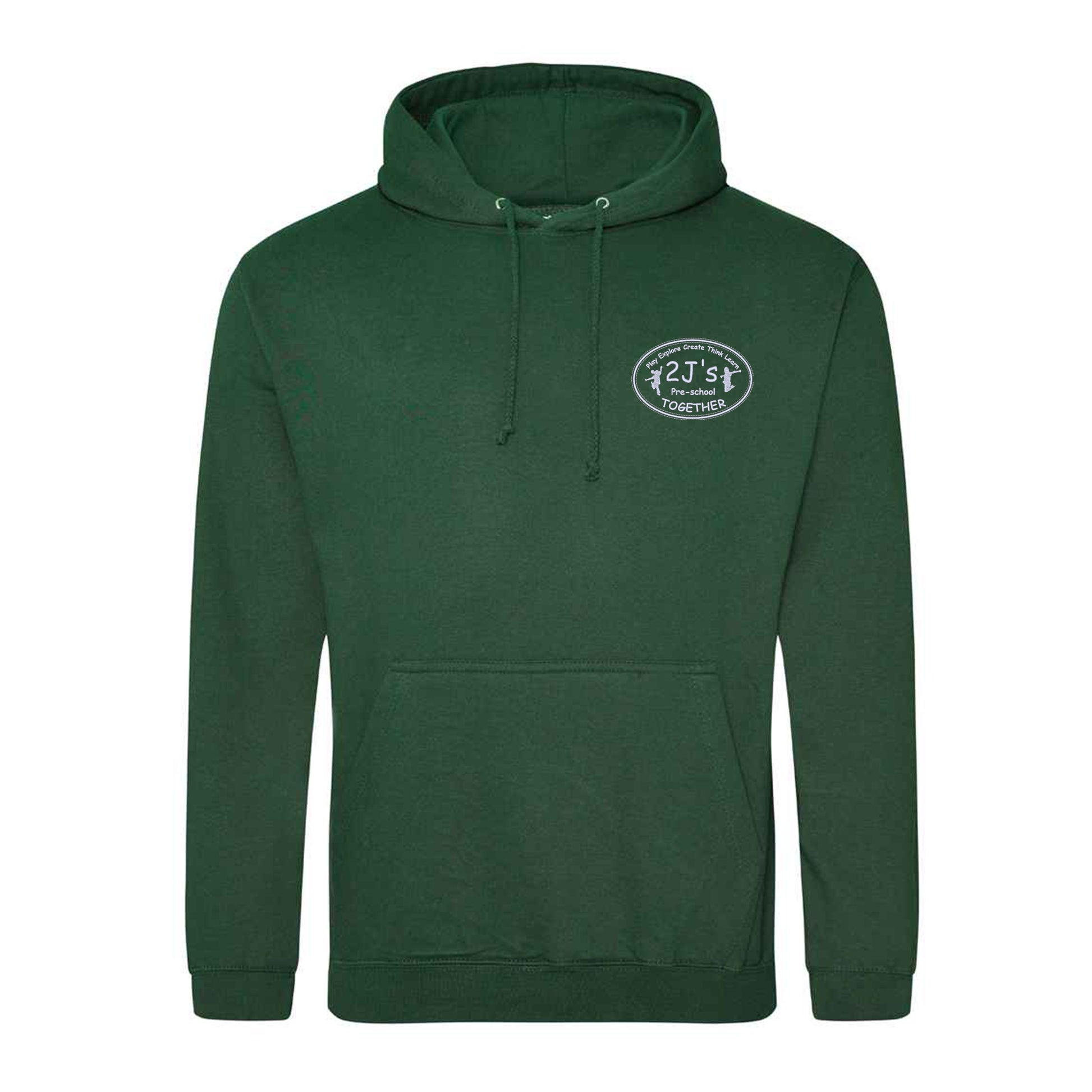 bottle green hoodie
