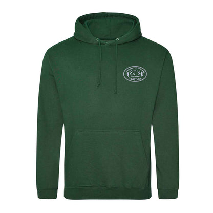 bottle green hoodie