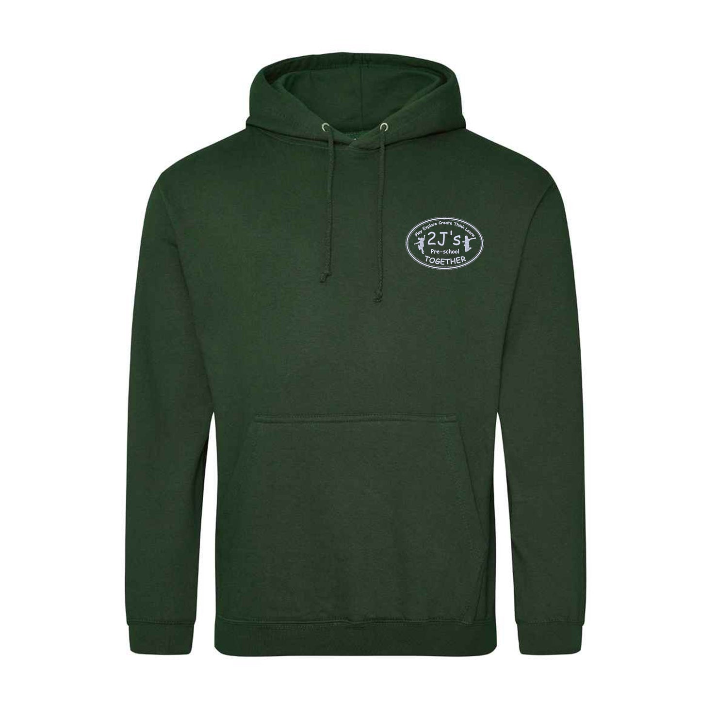 dark green hoodie