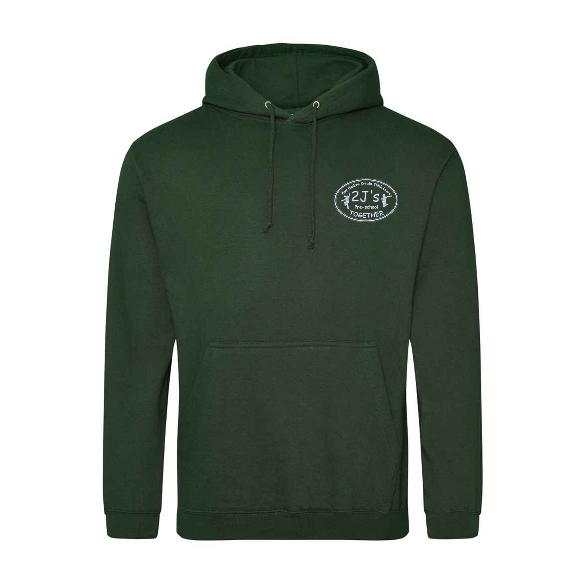 dark green hoodie