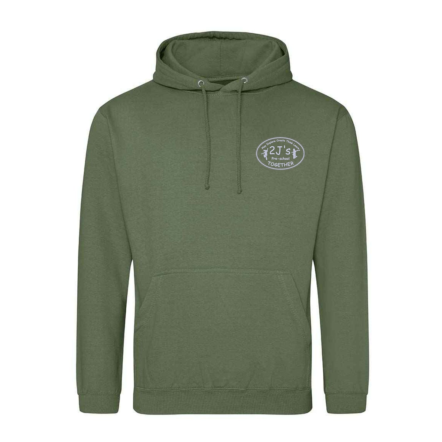 earthy green hoodie