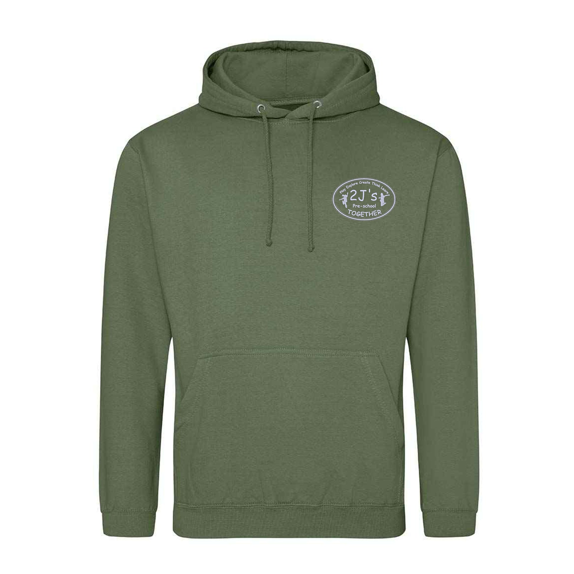 earthy green hoodie