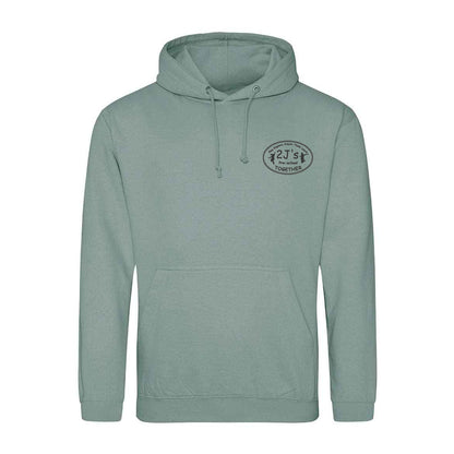 pastel green hoodie