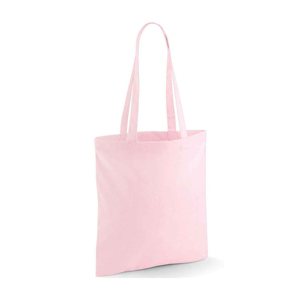 pastel pink tote