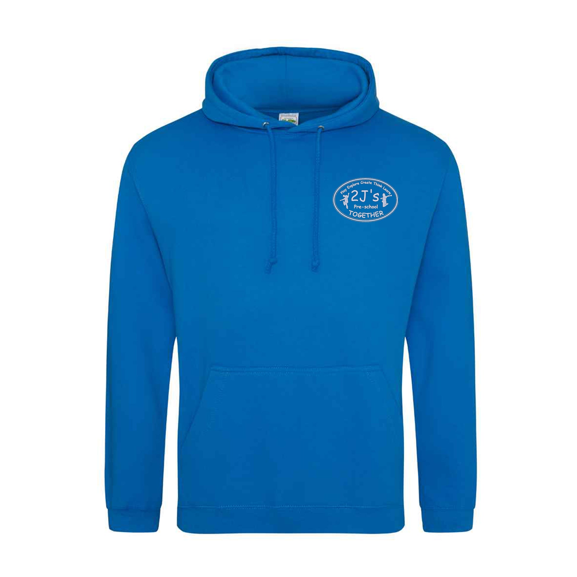 sapphire blue hoodie