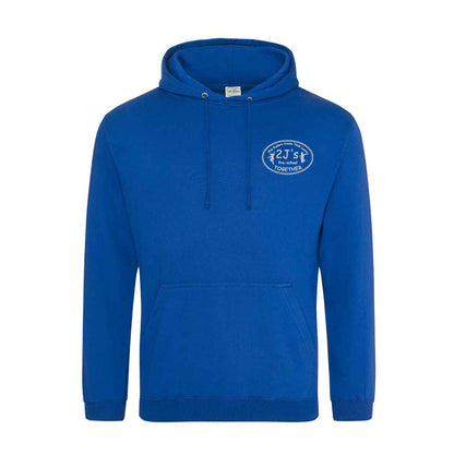 royal blue hoodie