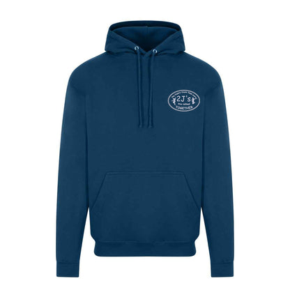 ink blue hoodie