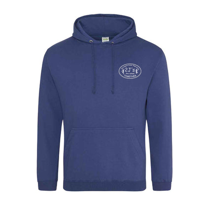 denim blue hoodie