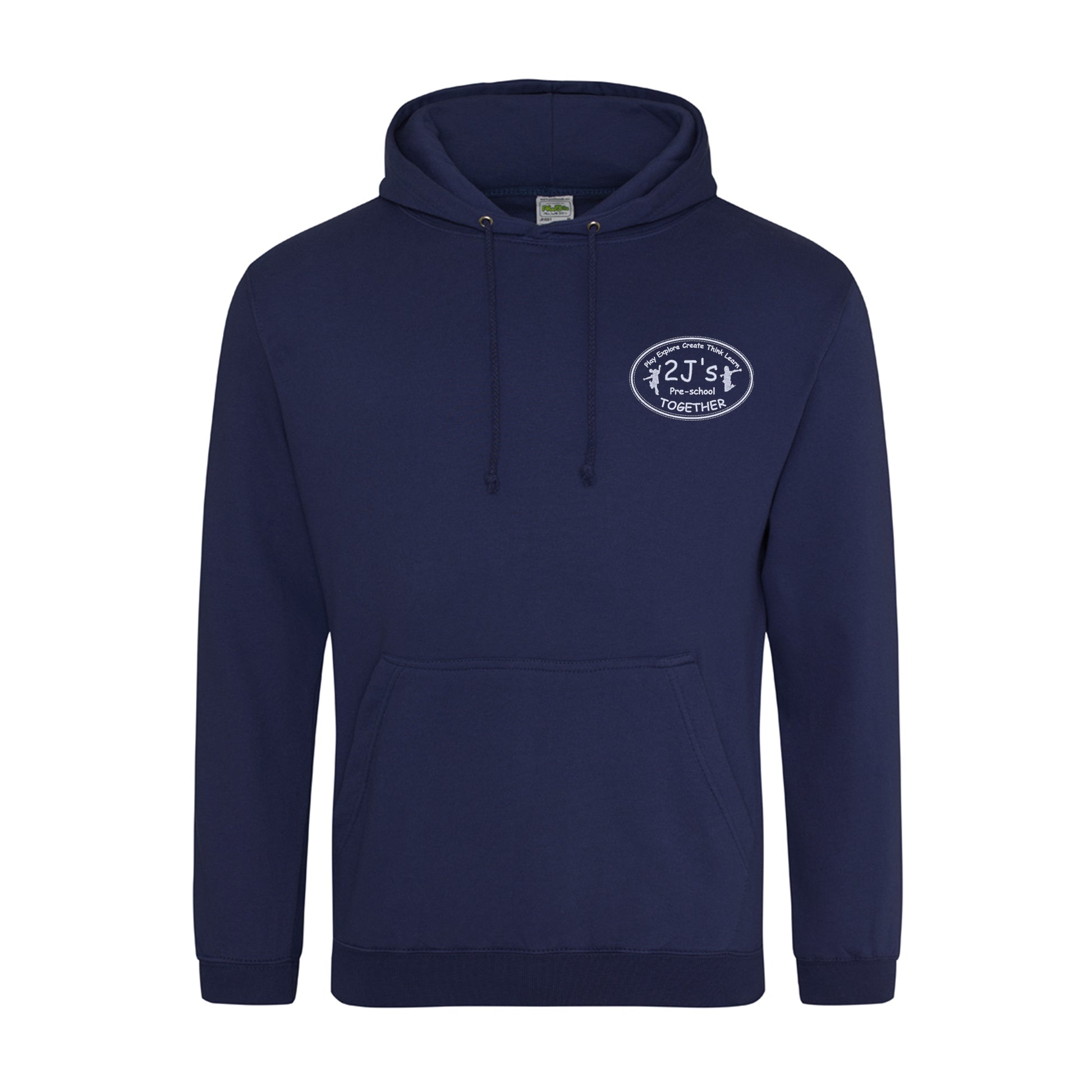 navy hoodie