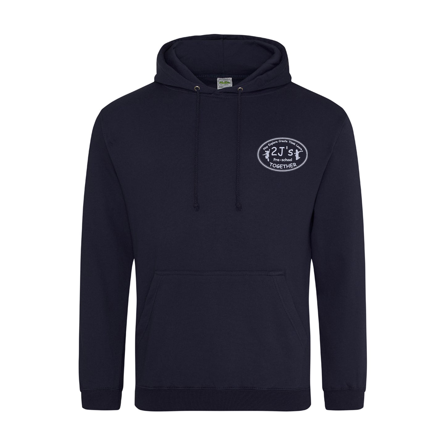 new french navy hoodie