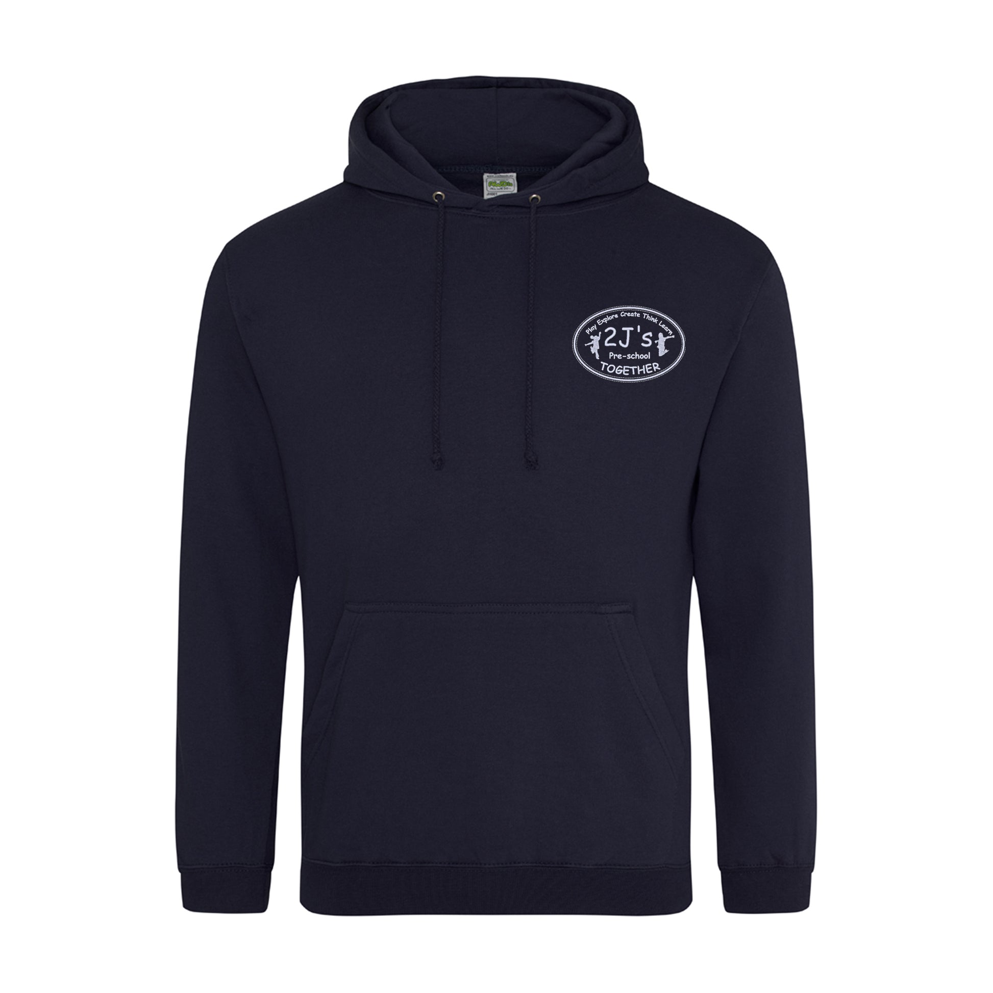 new french navy hoodie