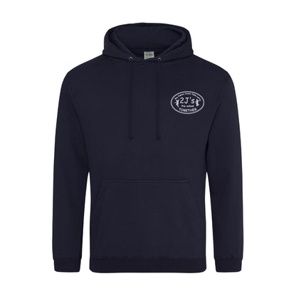 new french navy hoodie