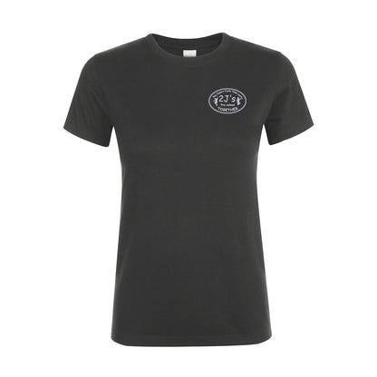 dark grey top