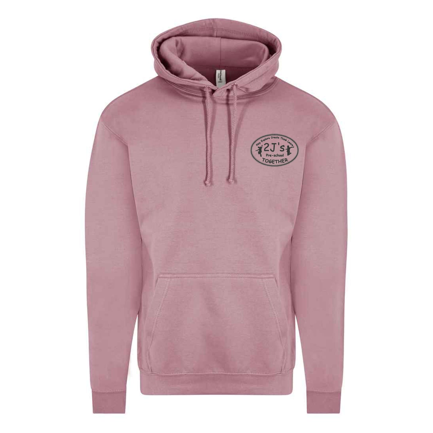 dusty purple hoodie