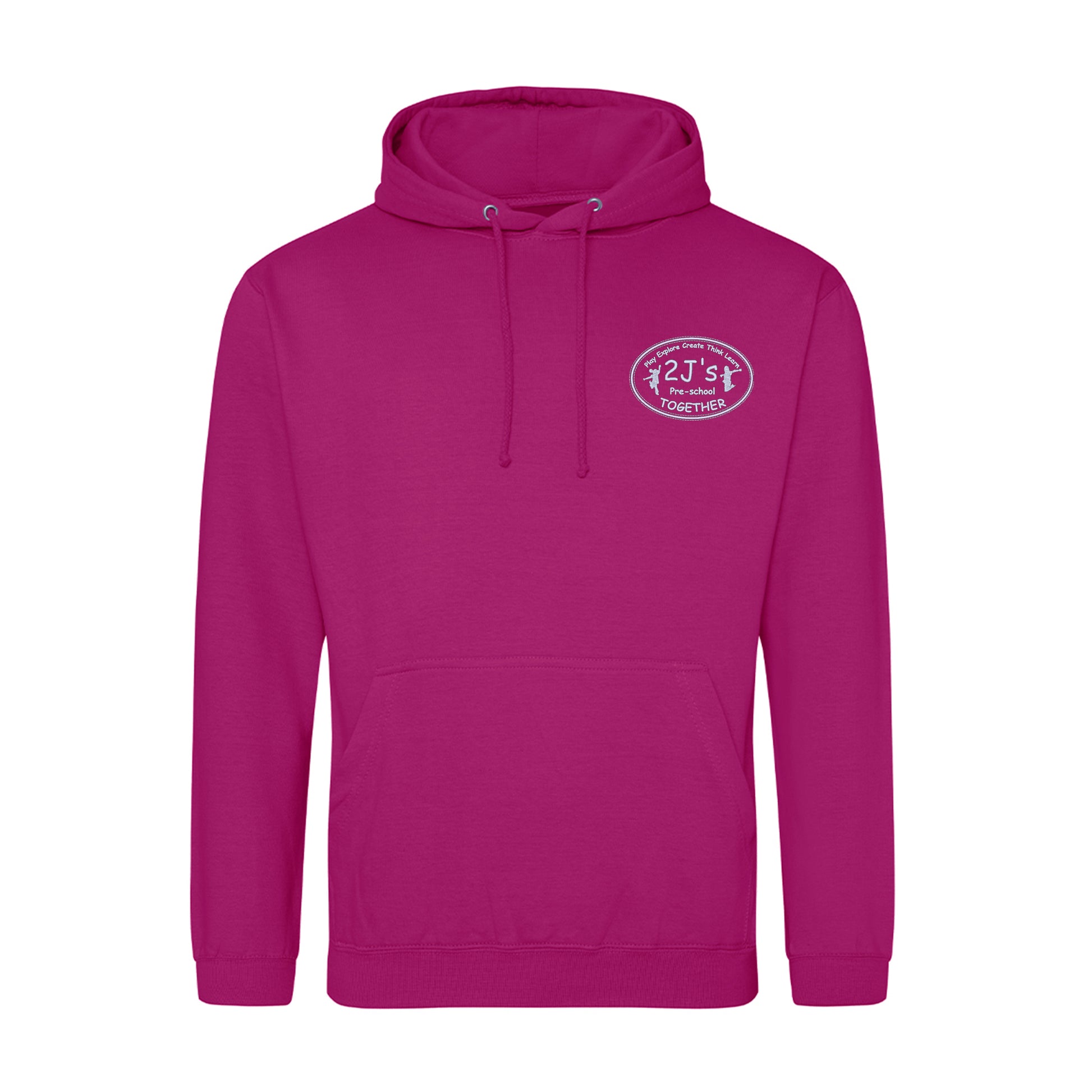 fuchsia hoodie