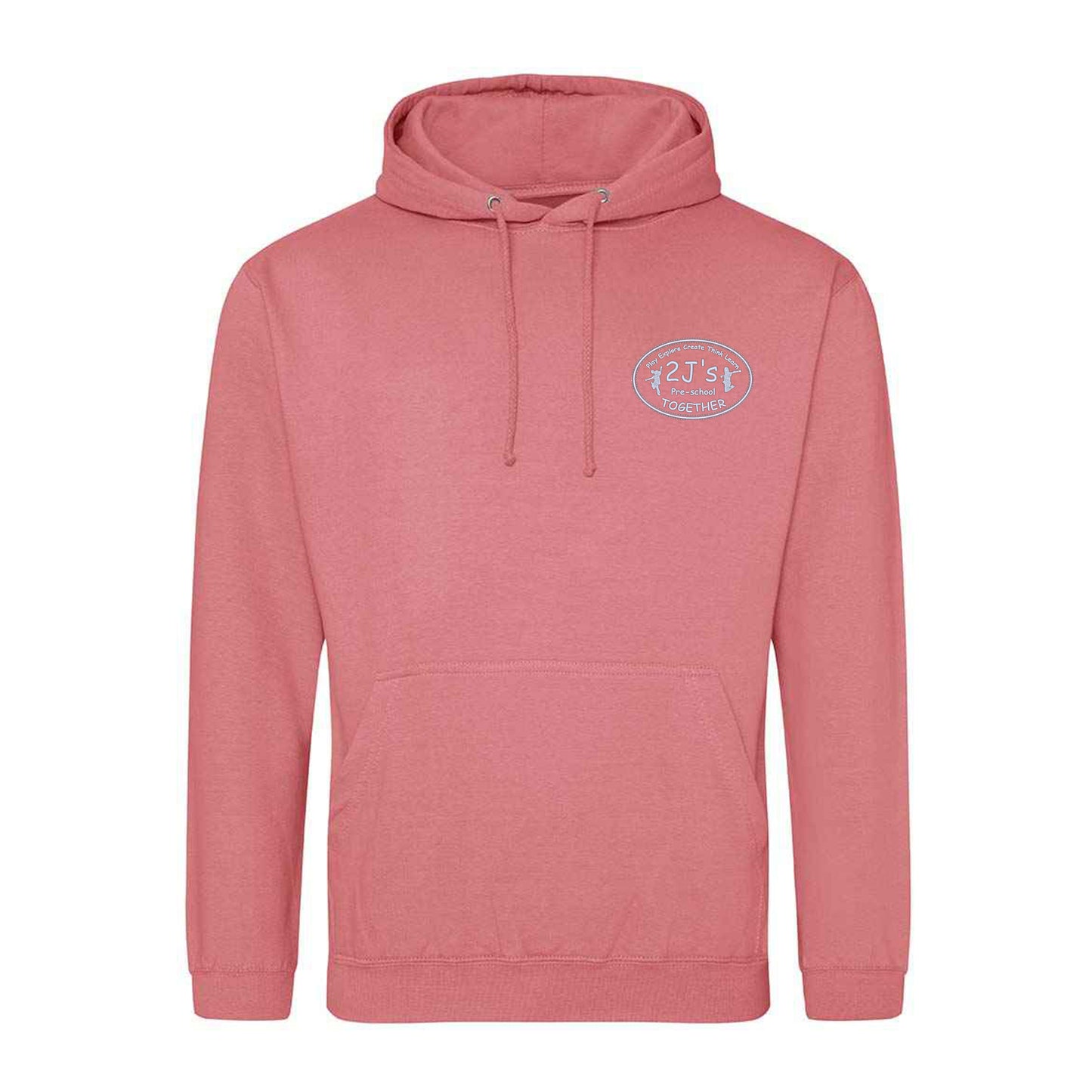 dusty rose hoodie