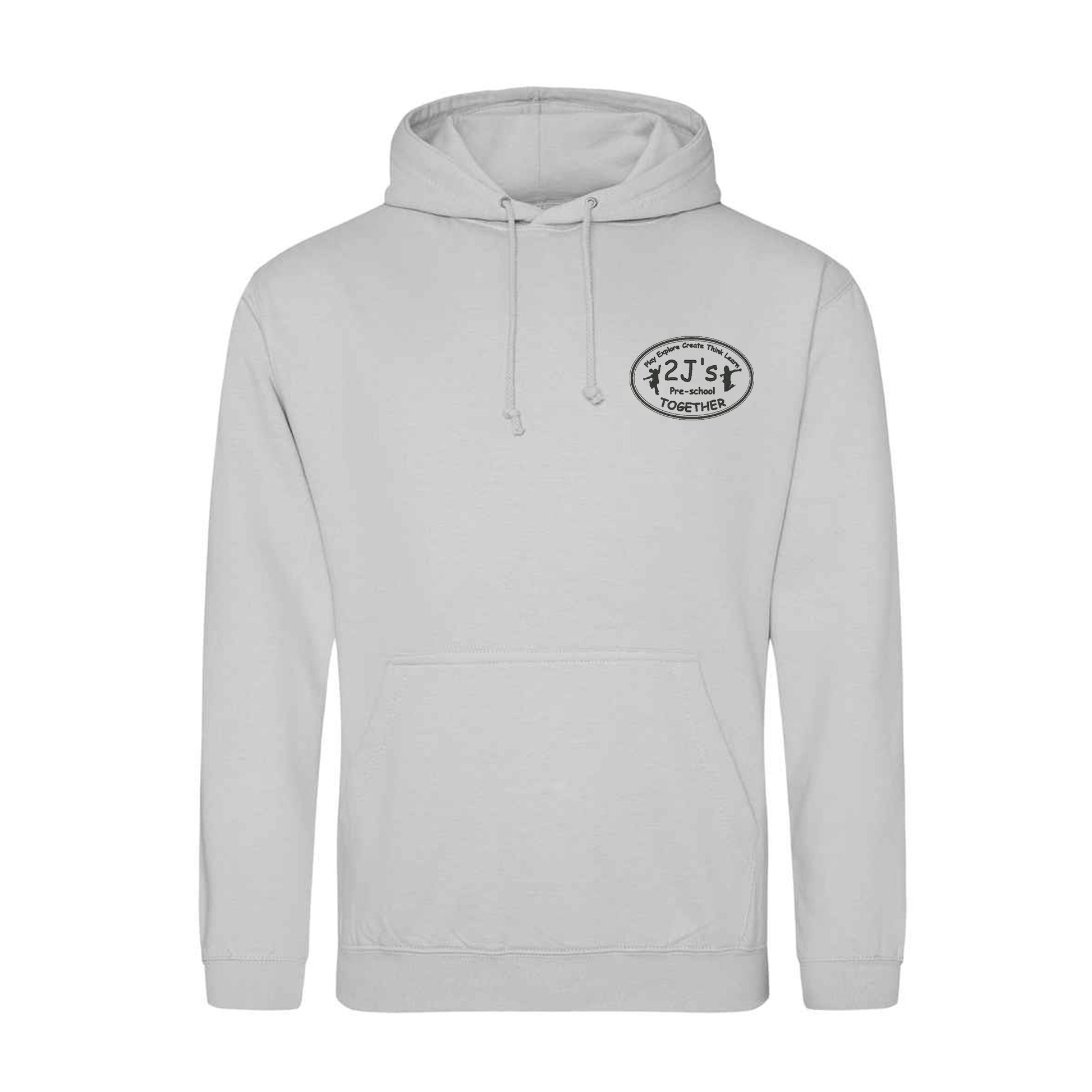 grey hoodie