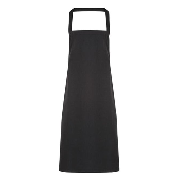 black organic apron