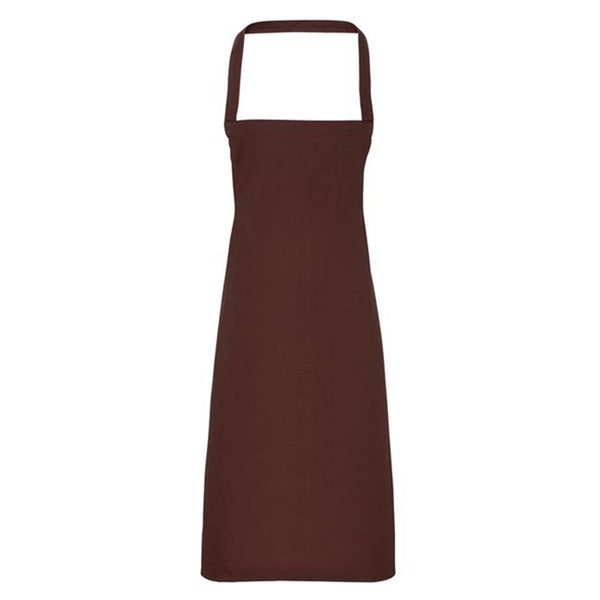 brown organic apron