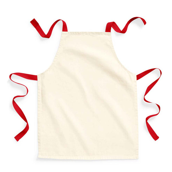 classic red fairtrade apron