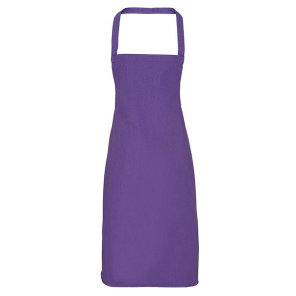 purple organic apron