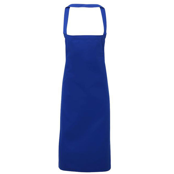 royal blue organic apron