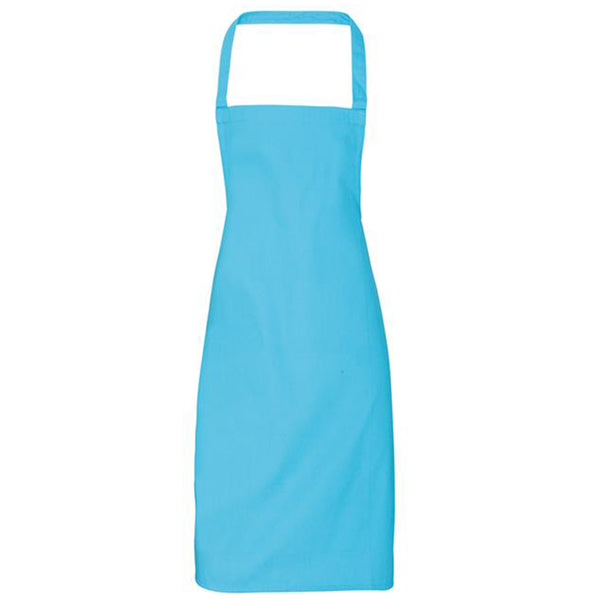 turquoise organic apron