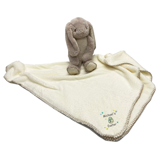 bunny with blanket