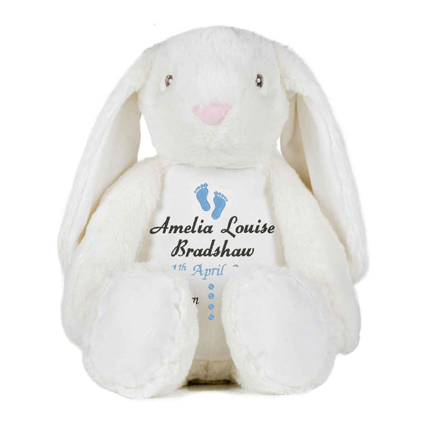 bunny cream blue