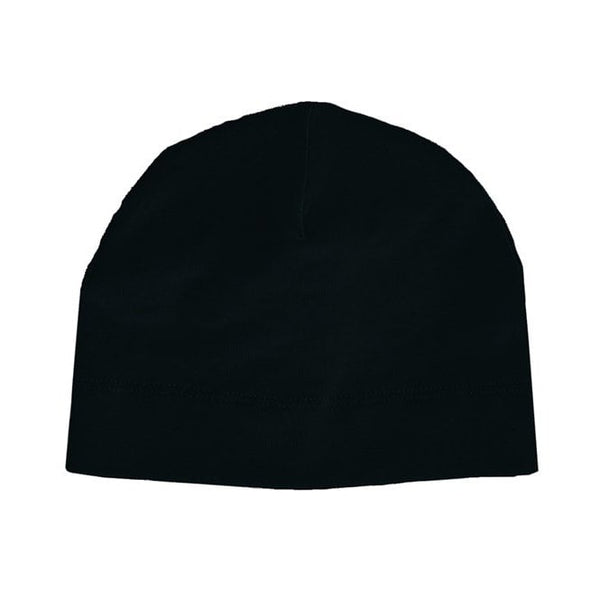 Black baby beanie